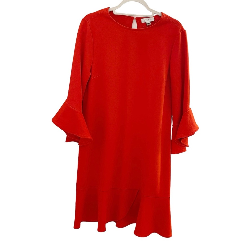 5 Twelve NWT Ruffle Trim Dress 10